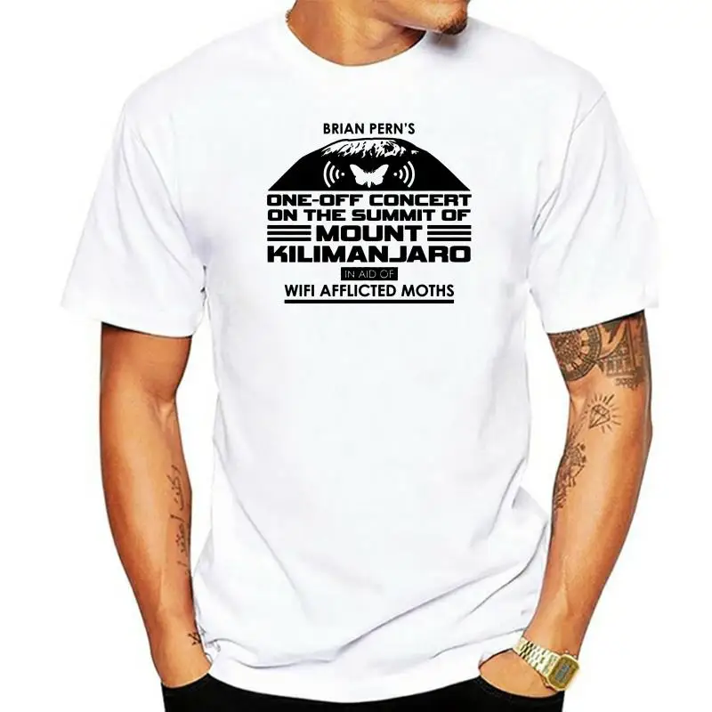 Camiseta для взрослых, концерт Брайана перна MOUNT KILIMANJARO AID WIFI polillas
Camiseta для взрослых, концерт Брайана перна MOUNT KILIMANJARO AID WIFI polillas