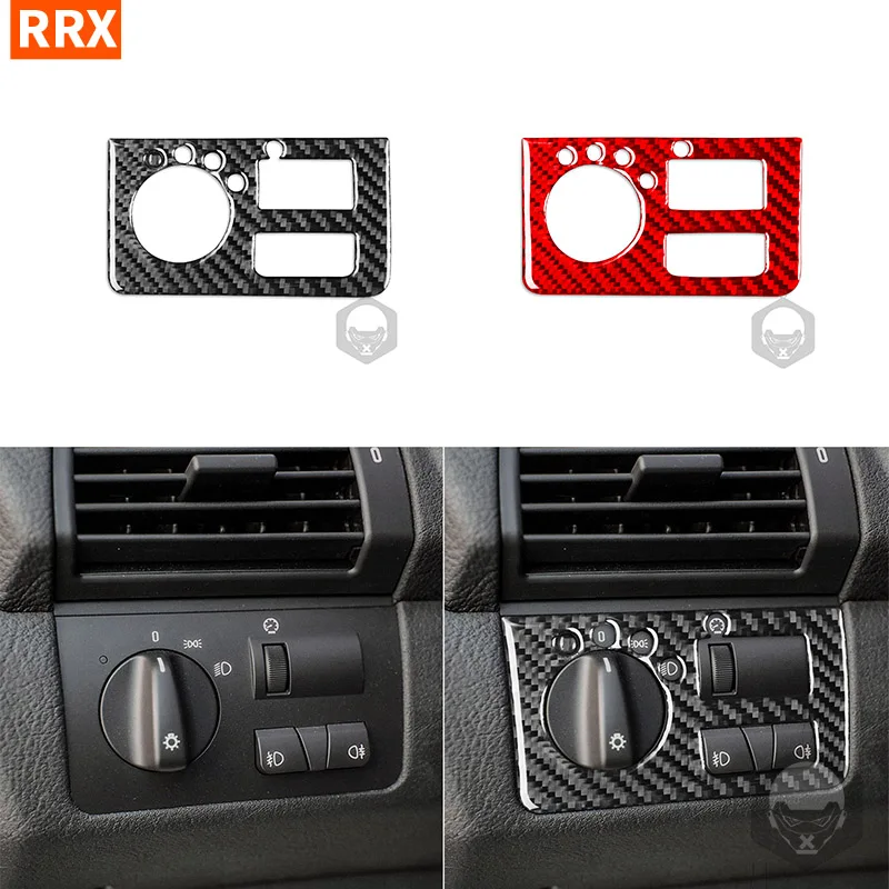 For BMW X5 E53 2000 2001 2002 2003 2004 2005 2006 Headlight Switch Knob Panel Carbon Fiber Sticker Car Interior Accessories
For BMW X5 E53 2000 2001 2002 2003 2004 2005 2006 Headlight Switch Knob Panel Carbon Fiber Sticker Car Interior Accessories
