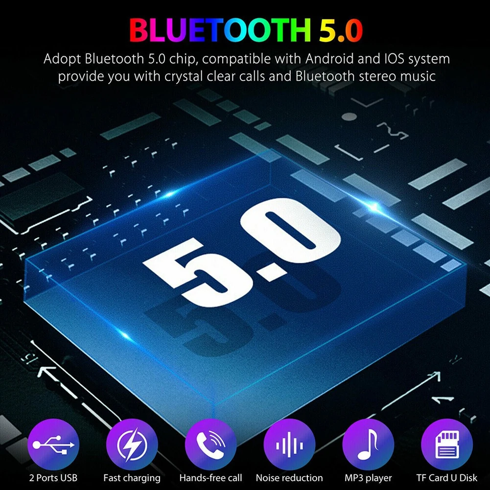 2 USB Charger Car Bluetooth FM Player ABS+PC Cigaret Lighter Power Supply DC12-24V Wireless Radio Adapter New High Quality
2 USB Charger Car Bluetooth FM Player ABS+PC Cigaret Lighter Power Supply DC12-24V Wireless Radio Adapter New High Quality