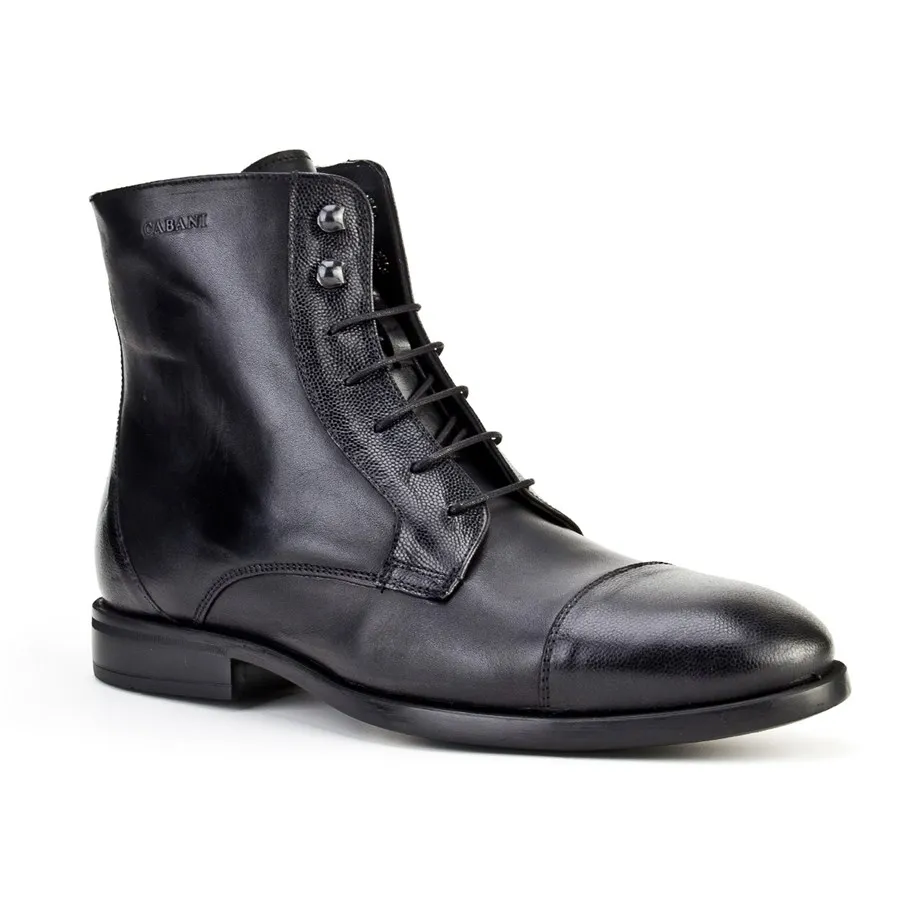 Мужские классические ботинки на молнии из натуральной кожи темно-синего цвета 
Мужские классические ботинки на молнии из натуральной кожи темно-синего цвета