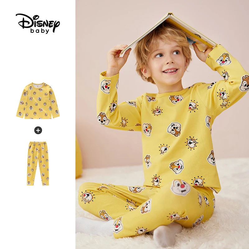 Disney Mickey Home Suit Donald Duck Goofy Chip Dale Dinosaur Printing Casual Spring Autumn Indoor Long Sleeve Trousers Sleepwear
Disney Mickey Home Suit Donald Duck Goofy Chip Dale Dinosaur Printing Casual Spring Autumn Indoor Long Sleeve Trousers Sleepwear
