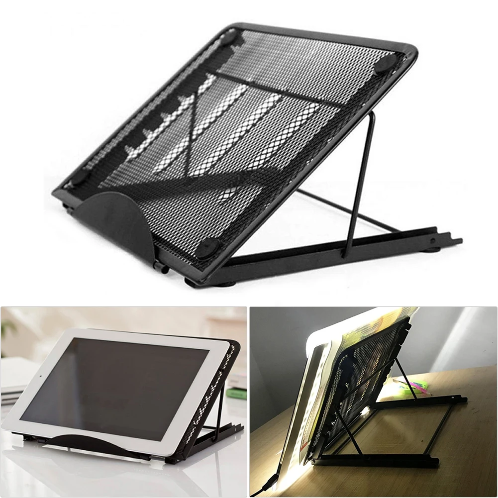 VODOOL Foldable Laptop Stand Height Adjustable Notebook Tablet PC Painting LED Light Copy Pad Holder Bracket For MacBook Pro Air
VODOOL Foldable Laptop Stand Height Adjustable Notebook Tablet PC Painting LED Light Copy Pad Holder Bracket For MacBook Pro Air