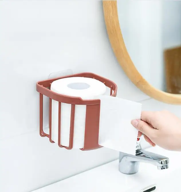 Hole-free Commodity Shelf Wall-Mounted Tissue Box Storage Rack Strong Load-bearing Hollow Design for Living Room Bathroom
Hole-free Commodity Shelf Wall-Mounted Tissue Box Storage Rack Strong Load-bearing Hollow Design for Living Room Bathroom
