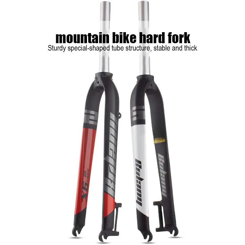 X6 Mountain Bike Front Fork Aluminum Alloy Hard Fork 26/27.5/29 Inches A-Pillar Disc Brake Version 160Mm Quick Release Fork
X6 Mountain Bike Front Fork Aluminum Alloy Hard Fork 26/27.5/29 Inches A-Pillar Disc Brake Version 160Mm Quick Release Fork