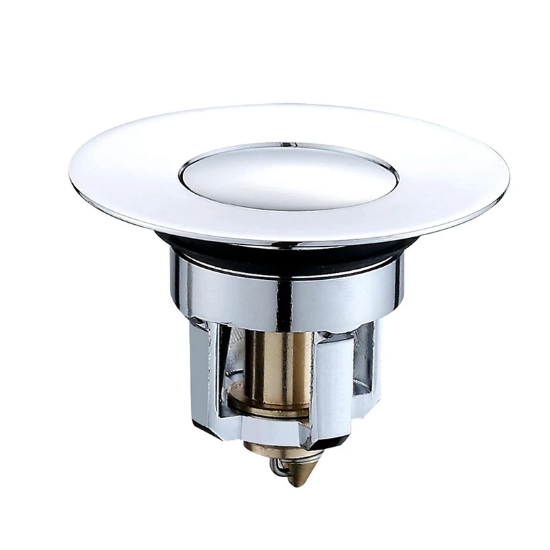 Sink Drain Stopper Bouncing Core Sink Drain Plug For Bathroom Bathtub Kitchen Faucet Sink For 34-40Mm Drain Holes
Sink Drain Stopper Bouncing Core Sink Drain Plug For Bathroom Bathtub Kitchen Faucet Sink For 34-40Mm Drain Holes
