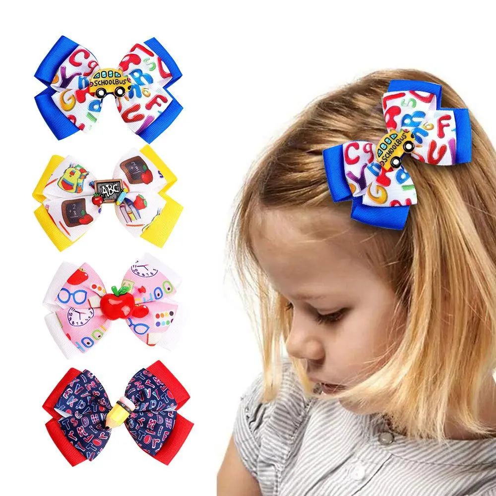 2pcs Children's Bow Hair Clips Pencil Kindergarten Hair Accessories Back to School Season Dot Accessories Little Girl Headwear
2pcs Children's Bow Hair Clips Pencil Kindergarten Hair Accessories Back to School Season Dot Accessories Little Girl Headwear
