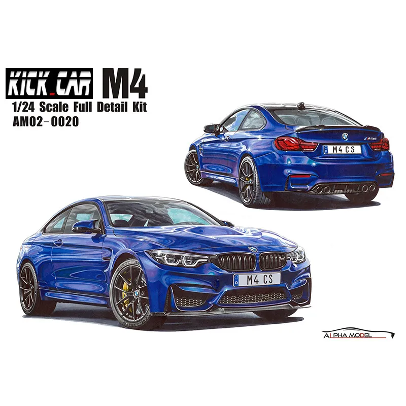 Alpha Model AM02-0020 1/24 M4 F82 Resin Material Assembled Full Detail Trans-Kit Model Car Suite Hand Made Model
Alpha Model AM02-0020 1/24 M4 F82 Resin Material Assembled Full Detail Trans-Kit Model Car Suite Hand Made Model