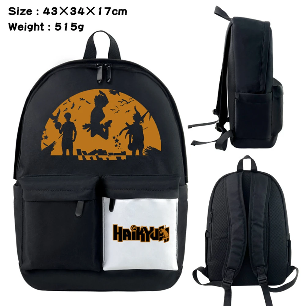 Anime Haikyuu Nylon Backpack Leisure Cartoon Knapsack Teenager Packsack Travel Laptop Bag Zip Unisex Bookbag Student Schoolbag
Anime Haikyuu Nylon Backpack Leisure Cartoon Knapsack Teenager Packsack Travel Laptop Bag Zip Unisex Bookbag Student Schoolbag