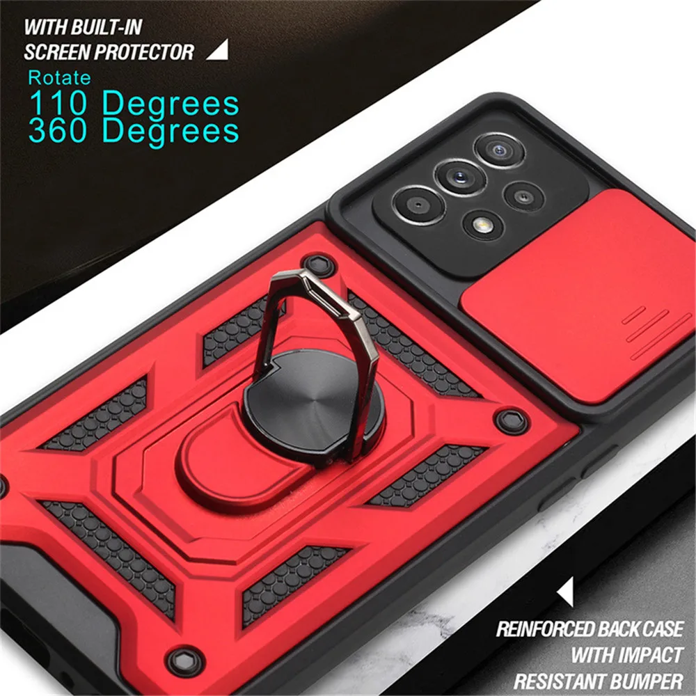 For Samsung Galaxy A72 S21 S20 Plus Note20 Ultra A51 A52 A71 Magnetic Ring Cover Samsung A72 Lens Protection Shockproof Case
For Samsung Galaxy A72 S21 S20 Plus Note20 Ultra A51 A52 A71 Magnetic Ring Cover Samsung A72 Lens Protection Shockproof Case
