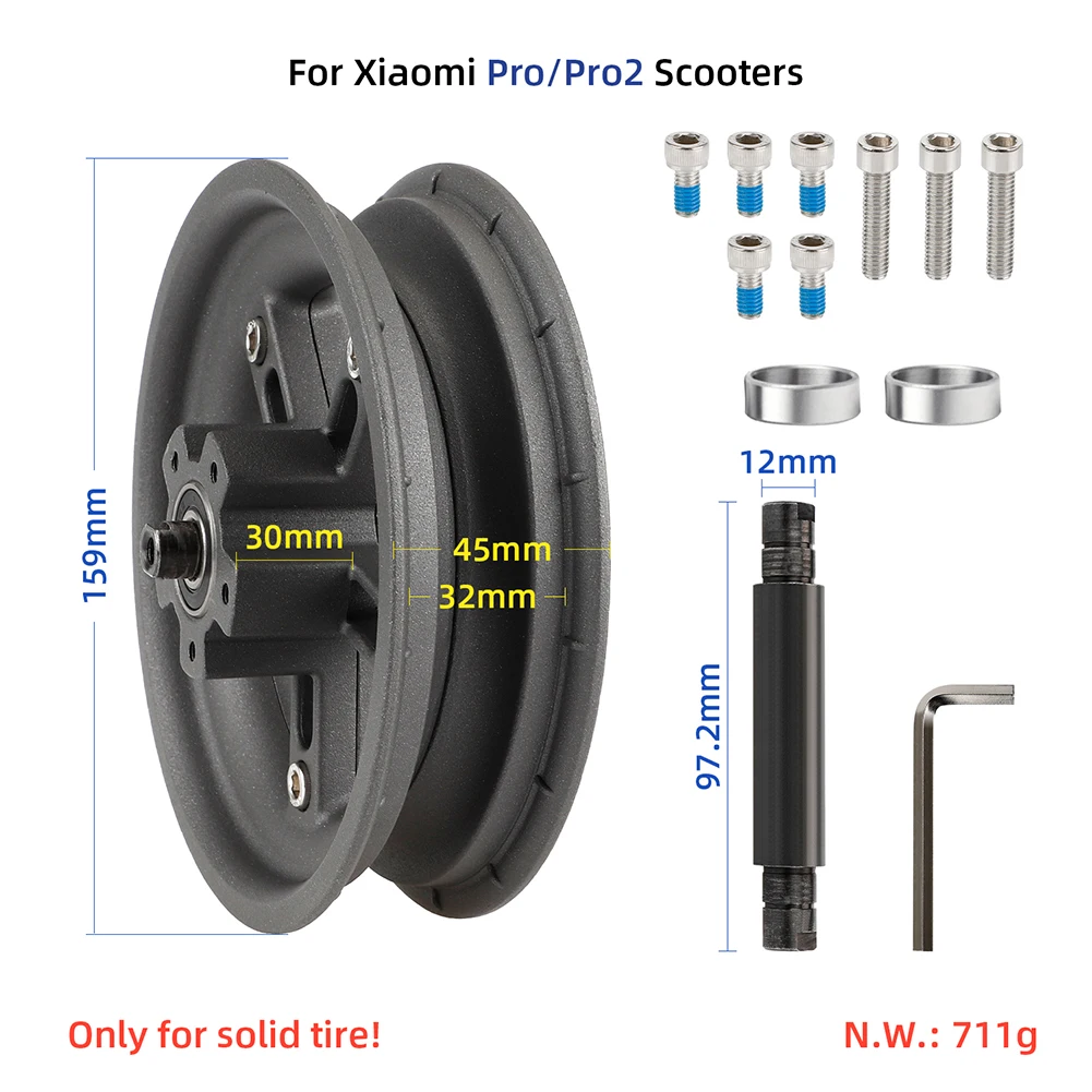 New Scooter Wheel Hub Split Wheel Hub 159*159*45mm Aluminum Alloy High Quality Split Design For Electric Scooter
New Scooter Wheel Hub Split Wheel Hub 159*159*45mm Aluminum Alloy High Quality Split Design For Electric Scooter
