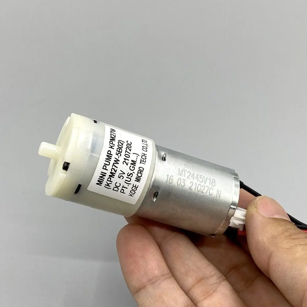 Насос двигателя Micro KOGE KPM27W 370, 5 в постоянного тока, мА, кислородный воздушный насос с низким уровнем шума для аквариума, резервуар для воды ры...
Насос двигателя Micro KOGE KPM27W 370, 5 в постоянного тока, мА, кислородный воздушный насос с низким уровнем шума для аквариума, резервуар для воды ры...