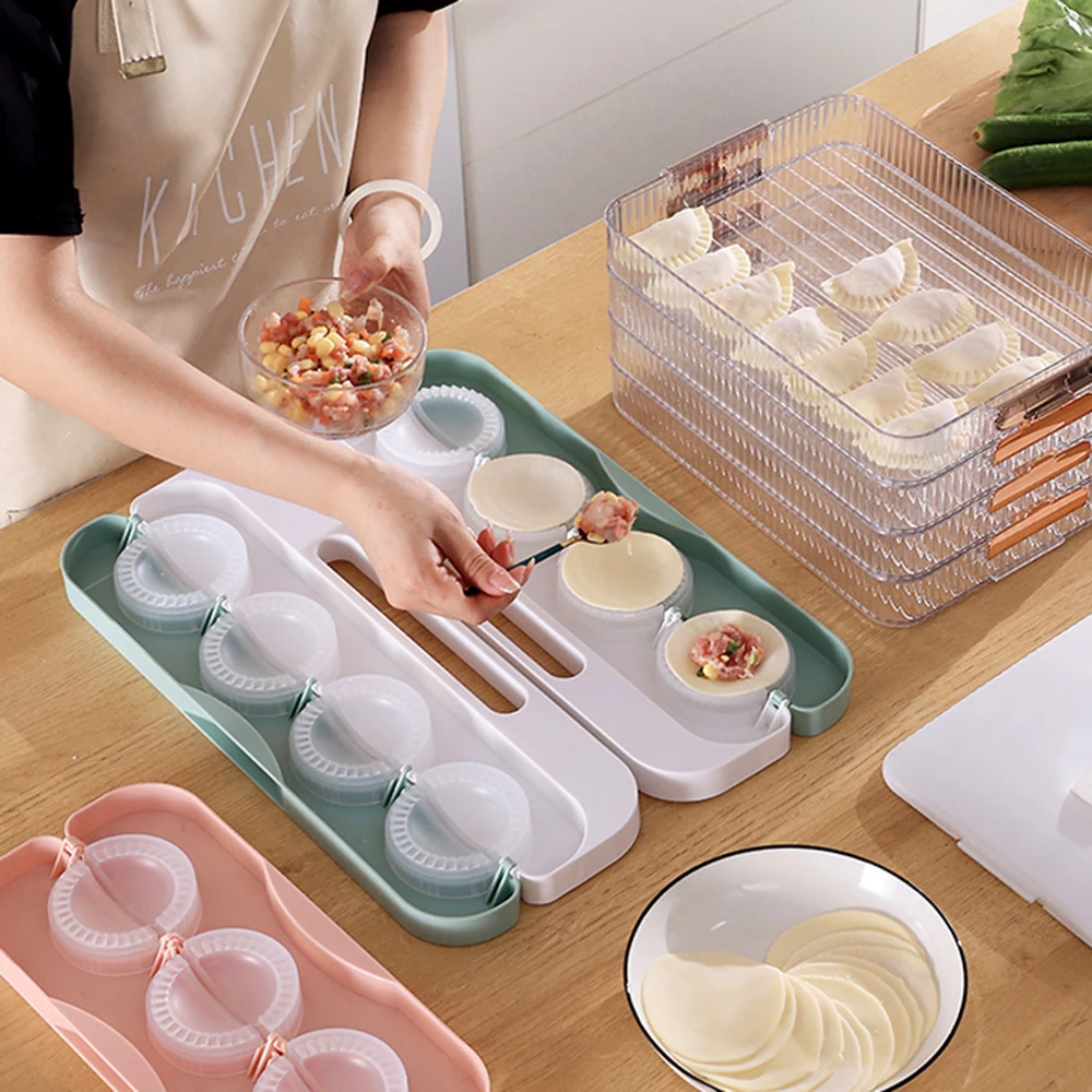Dumpling Tool Fast Dumpling Wrapping Tools DIY Dumpling Machine Dumpling Mold Kitchen Baking Accessories More Than One At A Time
Dumpling Tool Fast Dumpling Wrapping Tools DIY Dumpling Machine Dumpling Mold Kitchen Baking Accessories More Than One At A Time