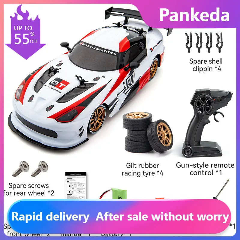 1:16 Rc Car Super GT Rc Sport Racing Drift Car 4wd Remote Control Car with Extra Drift Tires Gift for Kids Rc Drift Car Toy
1:16 Rc Car Super GT Rc Sport Racing Drift Car 4wd Remote Control Car with Extra Drift Tires Gift for Kids Rc Drift Car Toy