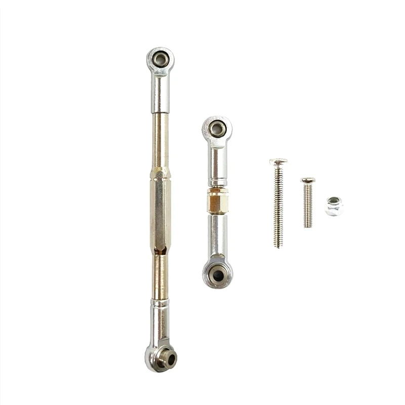 Steering Link Rod Pull Rod Upgrade Parts for WPL C14 C24 C24-1 C34 1/16 RC Car Accessories,Silver
Steering Link Rod Pull Rod Upgrade Parts for WPL C14 C24 C24-1 C34 1/16 RC Car Accessories,Silver