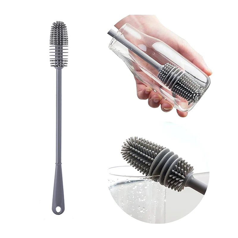 Silicone Cup Brush Cup Scrubber Glass Cleaner Kitchen Cleaning Tool Long Handle Drink Wineglass Bottle Glass Cup Cleaning Brush
Silicone Cup Brush Cup Scrubber Glass Cleaner Kitchen Cleaning Tool Long Handle Drink Wineglass Bottle Glass Cup Cleaning Brush