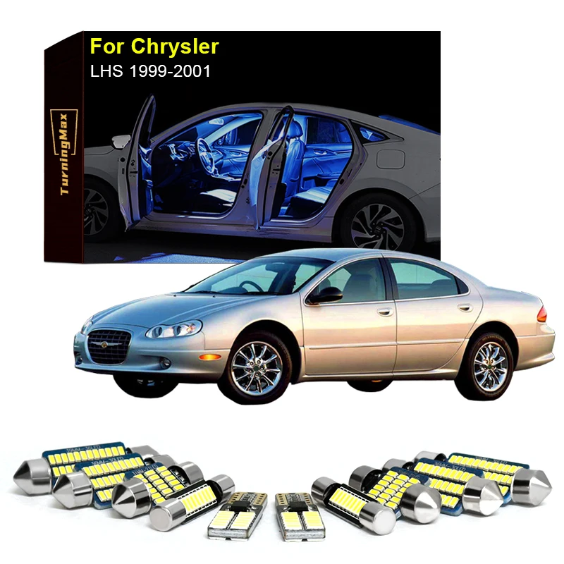 Canbus Interior Lighting LED Bulbs Kit Package For Chrysler LHS 1999-2001 Dome Trunk Reading Indoor Lamps Lights Car Accessories
Canbus Interior Lighting LED Bulbs Kit Package For Chrysler LHS 1999-2001 Dome Trunk Reading Indoor Lamps Lights Car Accessories