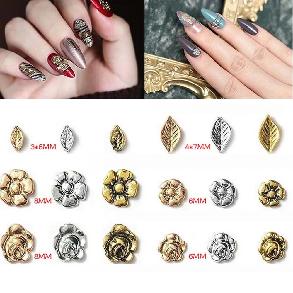 20pcs/Pack Vintage Series Alloy Nail Art Charms Rose Flower Lotus DIY Metal Accessories Decorations for 2023 Nail Designs
20pcs/Pack Vintage Series Alloy Nail Art Charms Rose Flower Lotus DIY Metal Accessories Decorations for 2023 Nail Designs
