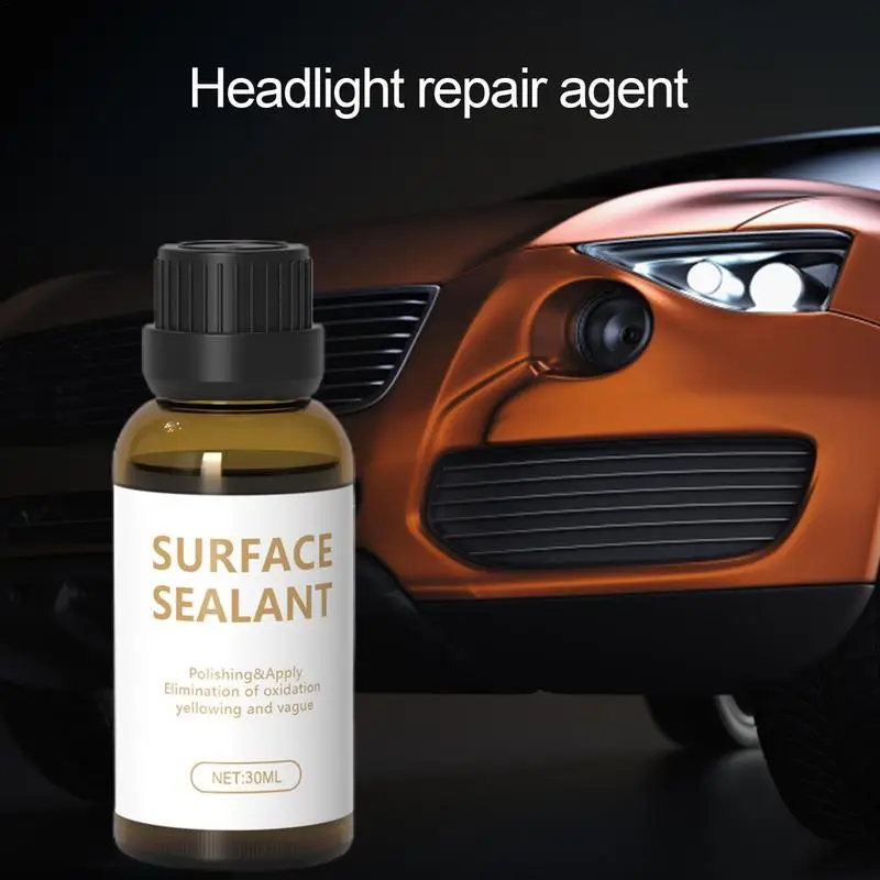 30ml Automotive Headlamp Retreading Agent Headlamp Repair Fluid Repair Tool Set Lamp Scratch Yellowing Polishing Repair Agent
30ml Automotive Headlamp Retreading Agent Headlamp Repair Fluid Repair Tool Set Lamp Scratch Yellowing Polishing Repair Agent
