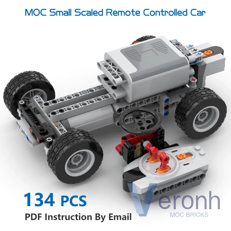 MOC Small Scaled IR Remote Controlled Technical Car Model Building Blocks with PF Set Electric High-Tech Assembly Bricks Kid Toy
MOC Small Scaled IR Remote Controlled Technical Car Model Building Blocks with PF Set Electric High-Tech Assembly Bricks Kid Toy