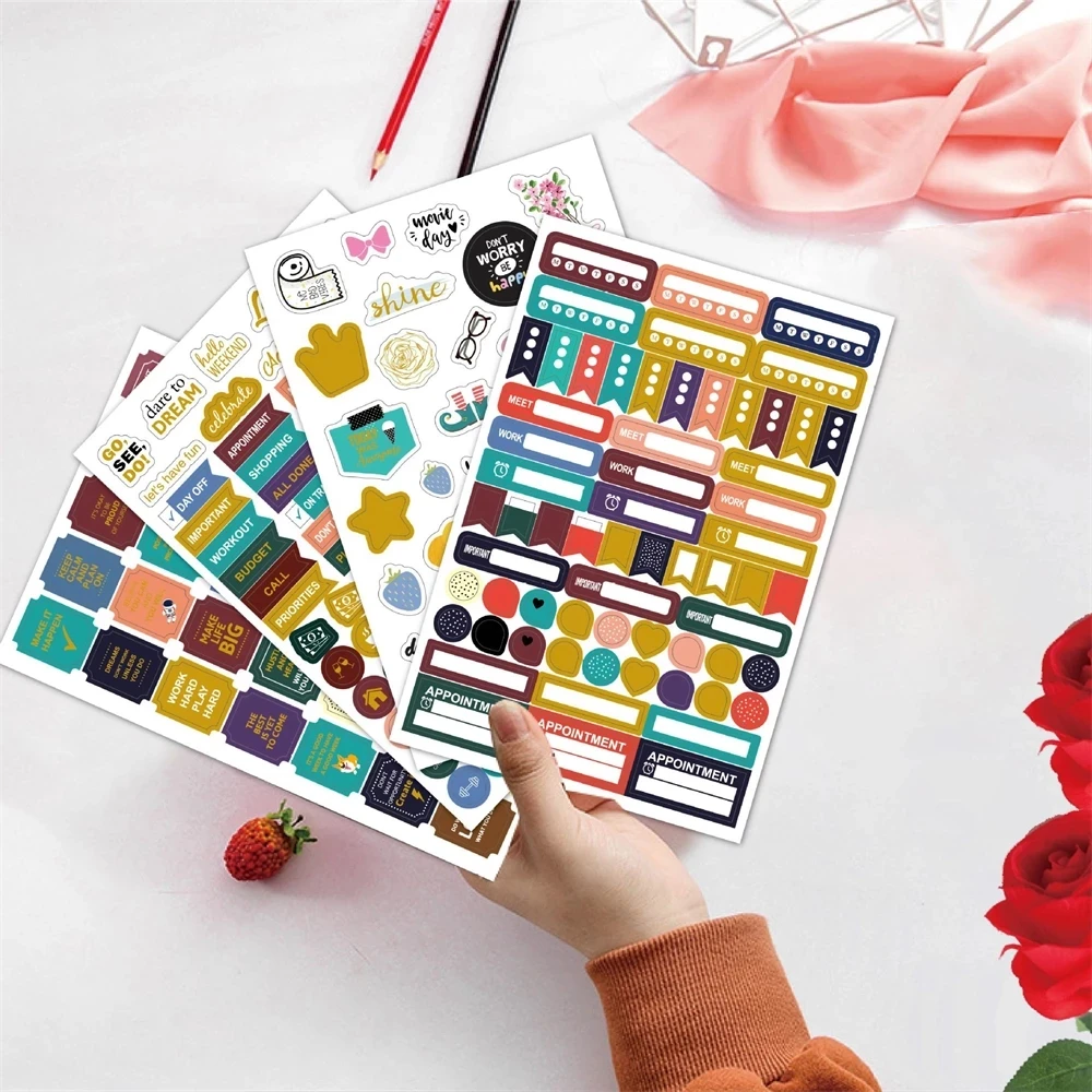 PLANNER STICKER Theme Note Reward Planning Cycle Decoration Girl Notebook Personality Creative Graffiti Cute Sticky Notes
PLANNER STICKER Theme Note Reward Planning Cycle Decoration Girl Notebook Personality Creative Graffiti Cute Sticky Notes