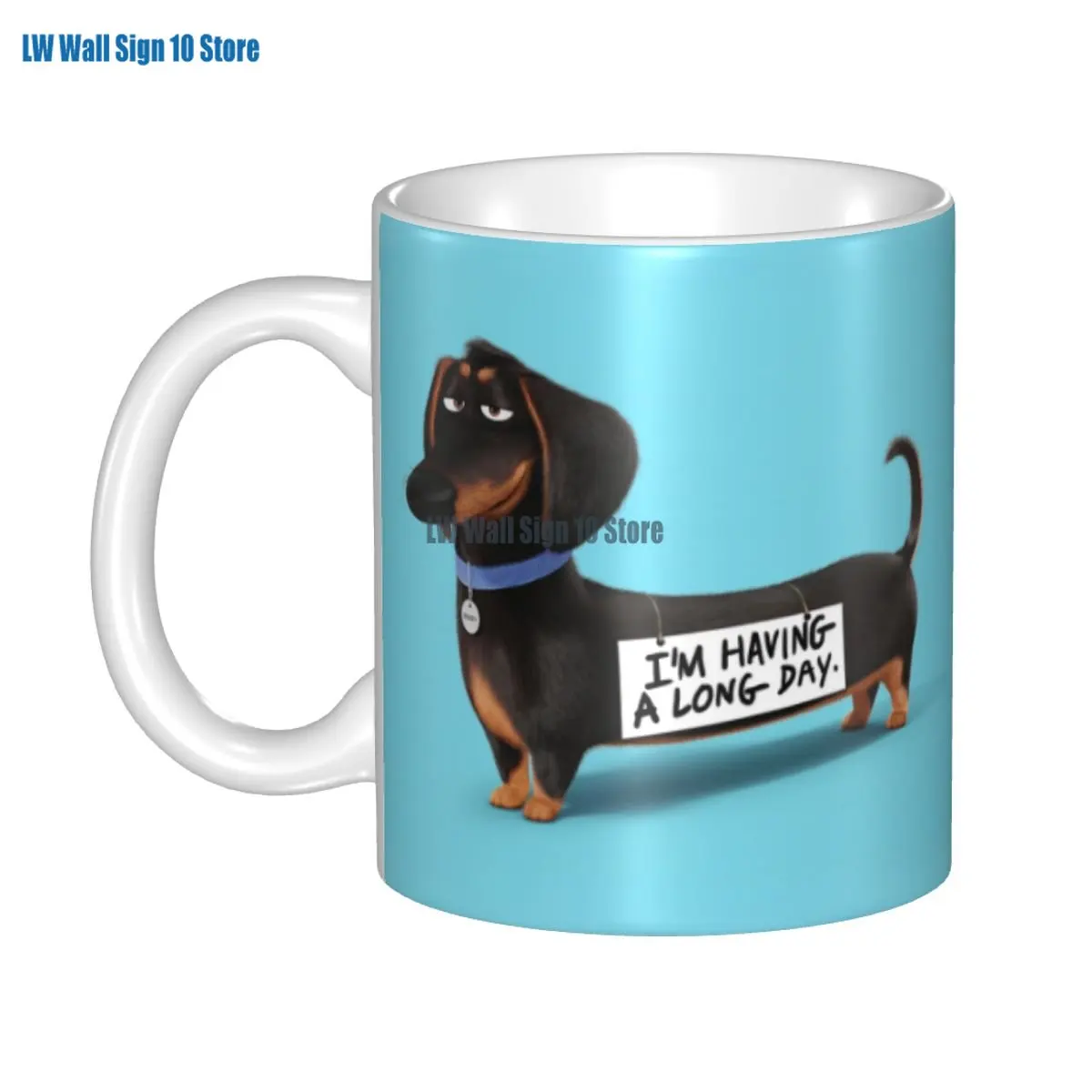 Custom Dachshund Dog Mugs DIY Sausage Wiener Badger Ceramic Milk Tea Coffee Cup Men Women Outdoor Work Camping Cups
Custom Dachshund Dog Mugs DIY Sausage Wiener Badger Ceramic Milk Tea Coffee Cup Men Women Outdoor Work Camping Cups