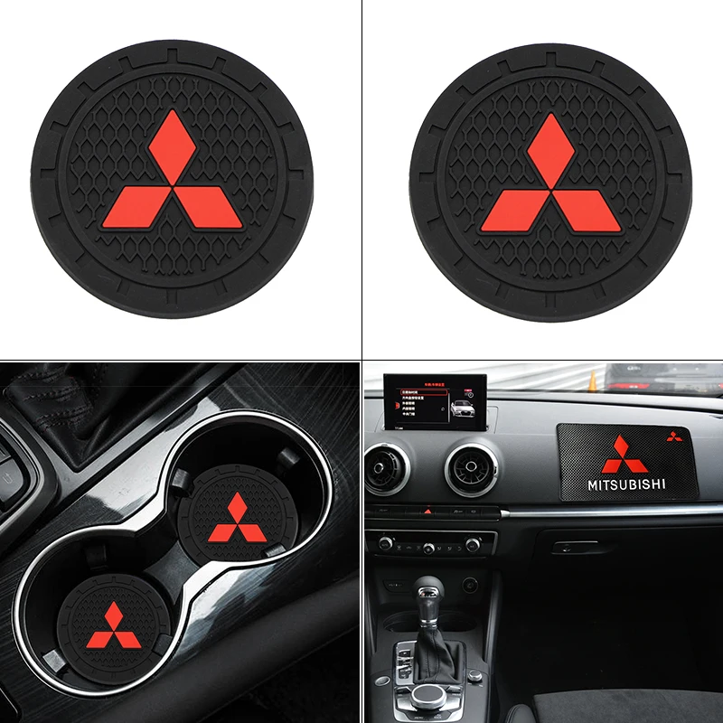 Car Coaster Cup Mat Auto Non-slip Pad for Mitsubishis Eclipse Cross Triton Mirage FUSO ASX Lancer Pajero V77 73 L200 EVO EX E-YI
Car Coaster Cup Mat Auto Non-slip Pad for Mitsubishis Eclipse Cross Triton Mirage FUSO ASX Lancer Pajero V77 73 L200 EVO EX E-YI