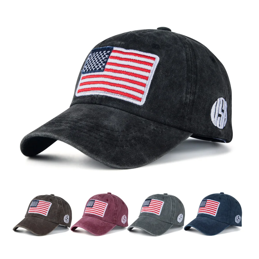 2022 New Arrival Washed Baseball Cap Embroidery Cotton Fashionable America Flag Street Wear 6 Panel Cap For Man And Woman
2022 New Arrival Washed Baseball Cap Embroidery Cotton Fashionable America Flag Street Wear 6 Panel Cap For Man And Woman