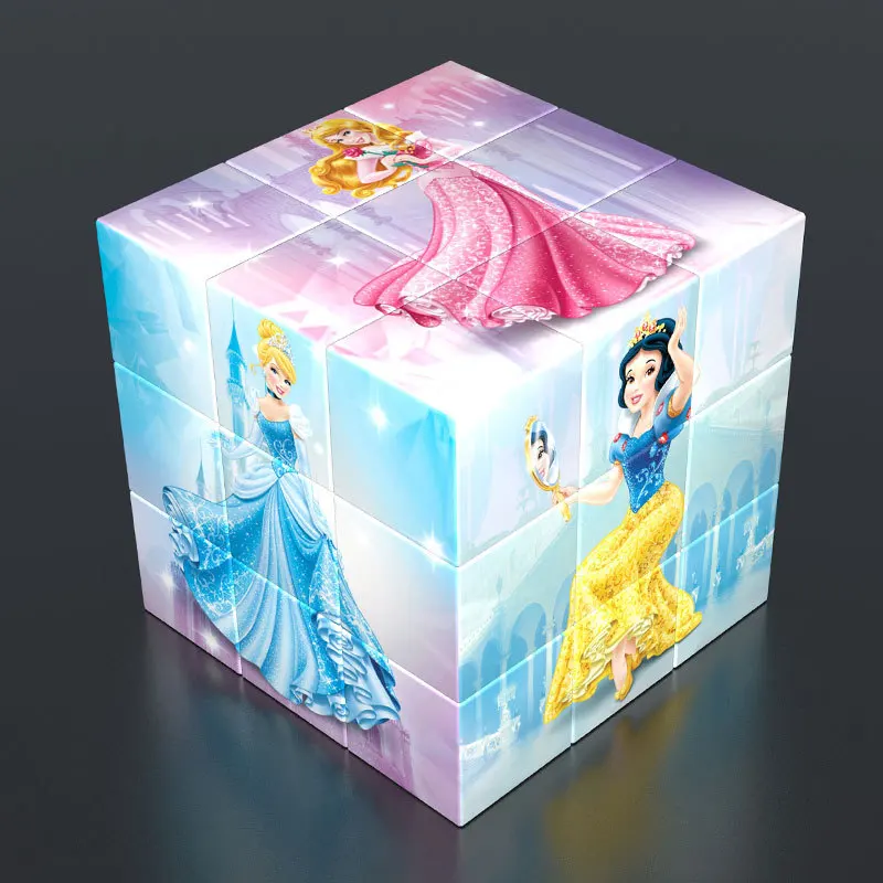 Disney Snow White Cube Puzzle Toy Children's Full Set Of Three-level Smooth Toy Cartoon Patterns
Disney Snow White Cube Puzzle Toy Children's Full Set Of Three-level Smooth Toy Cartoon Patterns