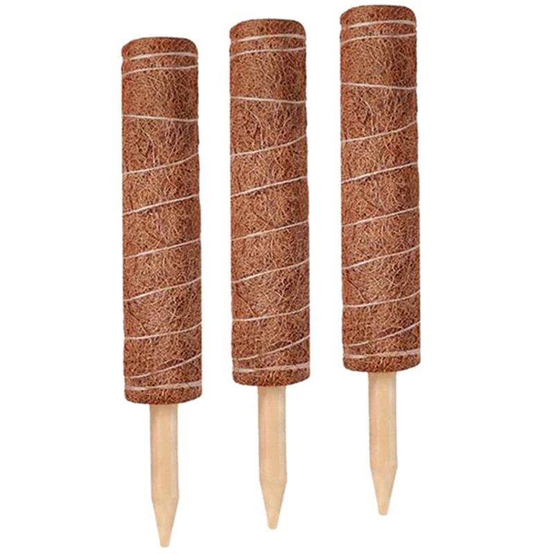 3PCS Plant Climbing Coir Totem Pole Safe Gardening Coconut Palm Stick For Support Plants Climbing Vines And Creepers
3PCS Plant Climbing Coir Totem Pole Safe Gardening Coconut Palm Stick For Support Plants Climbing Vines And Creepers