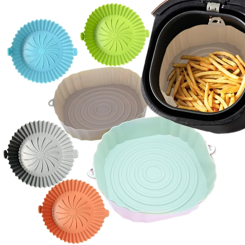 AirFryer Reusable Pot Silicone Easy To Clean Oven Baking Tray Ninja Round Liner Pizza Plate Grill Pan Mat Air Fryer Accessories
AirFryer Reusable Pot Silicone Easy To Clean Oven Baking Tray Ninja Round Liner Pizza Plate Grill Pan Mat Air Fryer Accessories