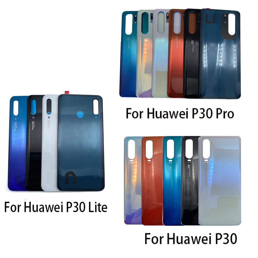 NEW Back Battery Cover Glass For Huawei P30 / P30 Lite / P30 Pro Replacement Housing Parts With Ahesive Sticker With LOGO
NEW Back Battery Cover Glass For Huawei P30 / P30 Lite / P30 Pro Replacement Housing Parts With Ahesive Sticker With LOGO