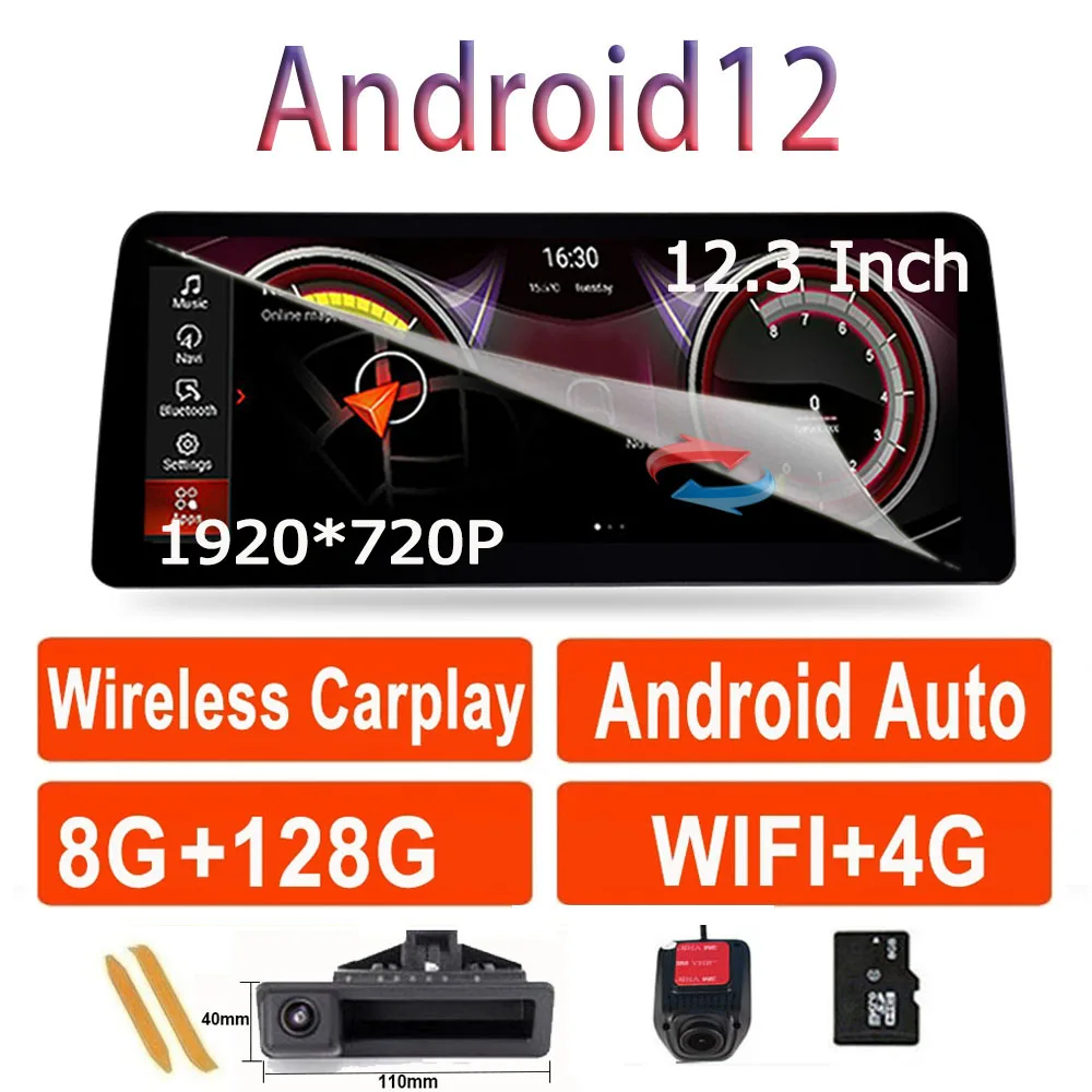 12,3 "Android 12 Автомобильная интеллектуальная система мультимедийный плеер для BMW X1 E84 IDrive/CIC 2009-2015 Carplay GPS Navi сенсорный экран
12,3 "Android 12 Автомобильная интеллектуальная система мультимедийный плеер для BMW X1 E84 IDrive/CIC 2009-2015 Carplay GPS Navi сенсорный экран