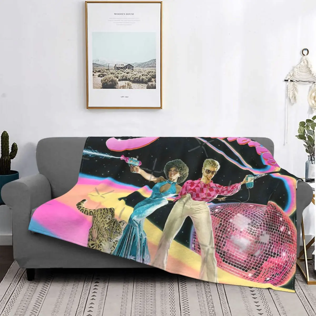 Night Sensational Art Throw Blanket Retro Warm Suitable For Sofa AntiPilling
Night Sensational Art Throw Blanket Retro Warm Suitable For Sofa AntiPilling