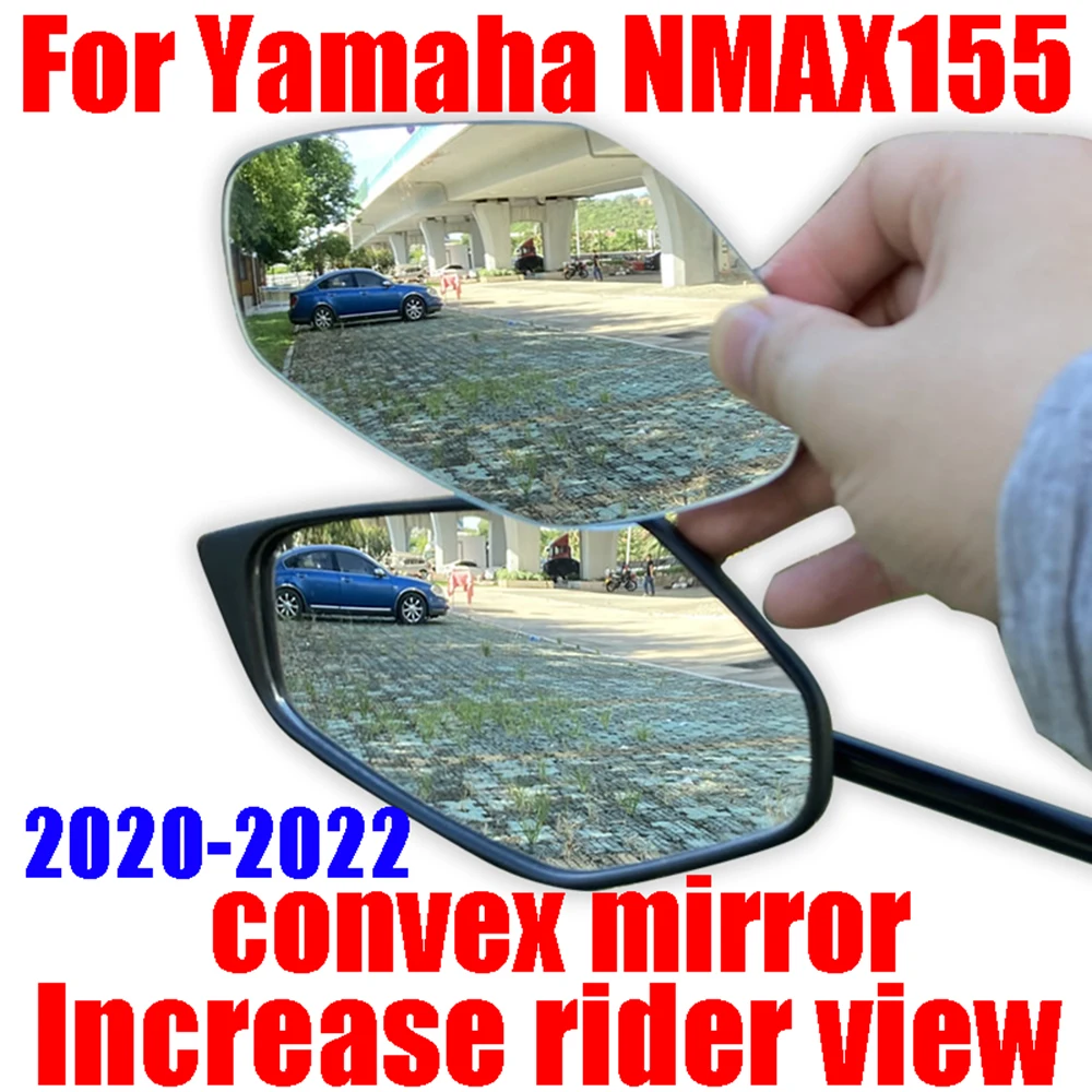 For Yamaha N-MAX NMAX 155 NMAX155 2020 - 2022 Accessories Convex Mirror Increase Rearview Mirrors Side Mirror View Vision Lens
For Yamaha N-MAX NMAX 155 NMAX155 2020 - 2022 Accessories Convex Mirror Increase Rearview Mirrors Side Mirror View Vision Lens