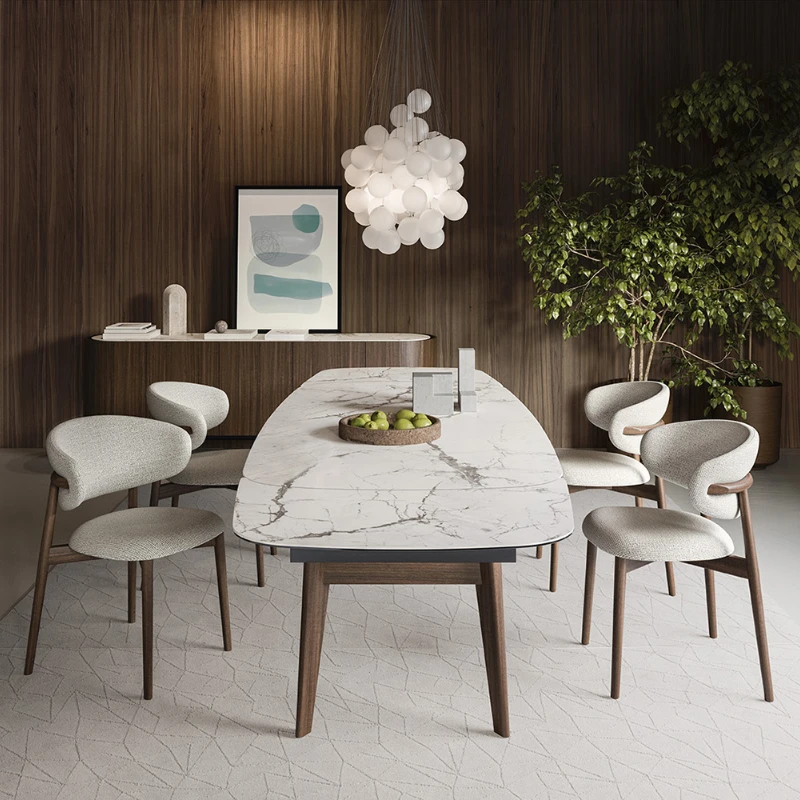 Minimal Designer Dining Chairs Modern Nordic High Back Luxury Dining Chair Leisure Leathr Wooden Silla Comedor Home Furniture
Minimal Designer Dining Chairs Modern Nordic High Back Luxury Dining Chair Leisure Leathr Wooden Silla Comedor Home Furniture