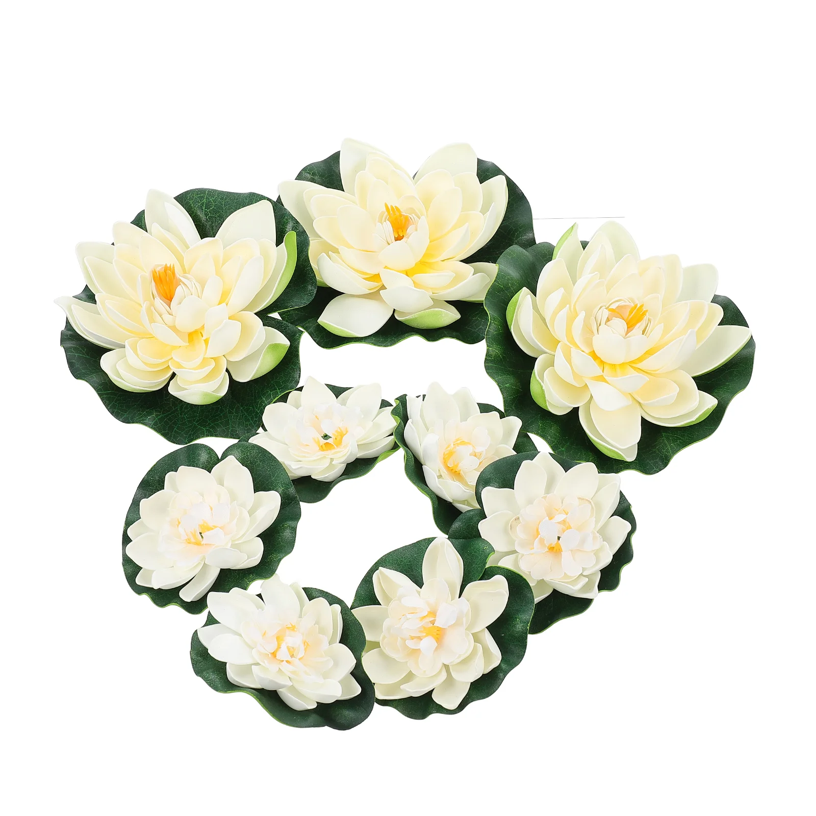 Lotus Pond Flower Water Lily Artificial Floatingleaf Realistic Leaves Pool Pad Ornament Fakeaquariumfor Faux Lifelike Decor Home
Lotus Pond Flower Water Lily Artificial Floatingleaf Realistic Leaves Pool Pad Ornament Fakeaquariumfor Faux Lifelike Decor Home
