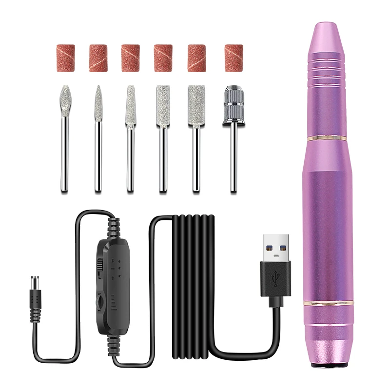 Electric Nail Rig Nail Manicure Manicure and Pedicure Set USB Acrylic Nail Drill with Nail Head Sand Belt Cleaning Brush
Electric Nail Rig Nail Manicure Manicure and Pedicure Set USB Acrylic Nail Drill with Nail Head Sand Belt Cleaning Brush