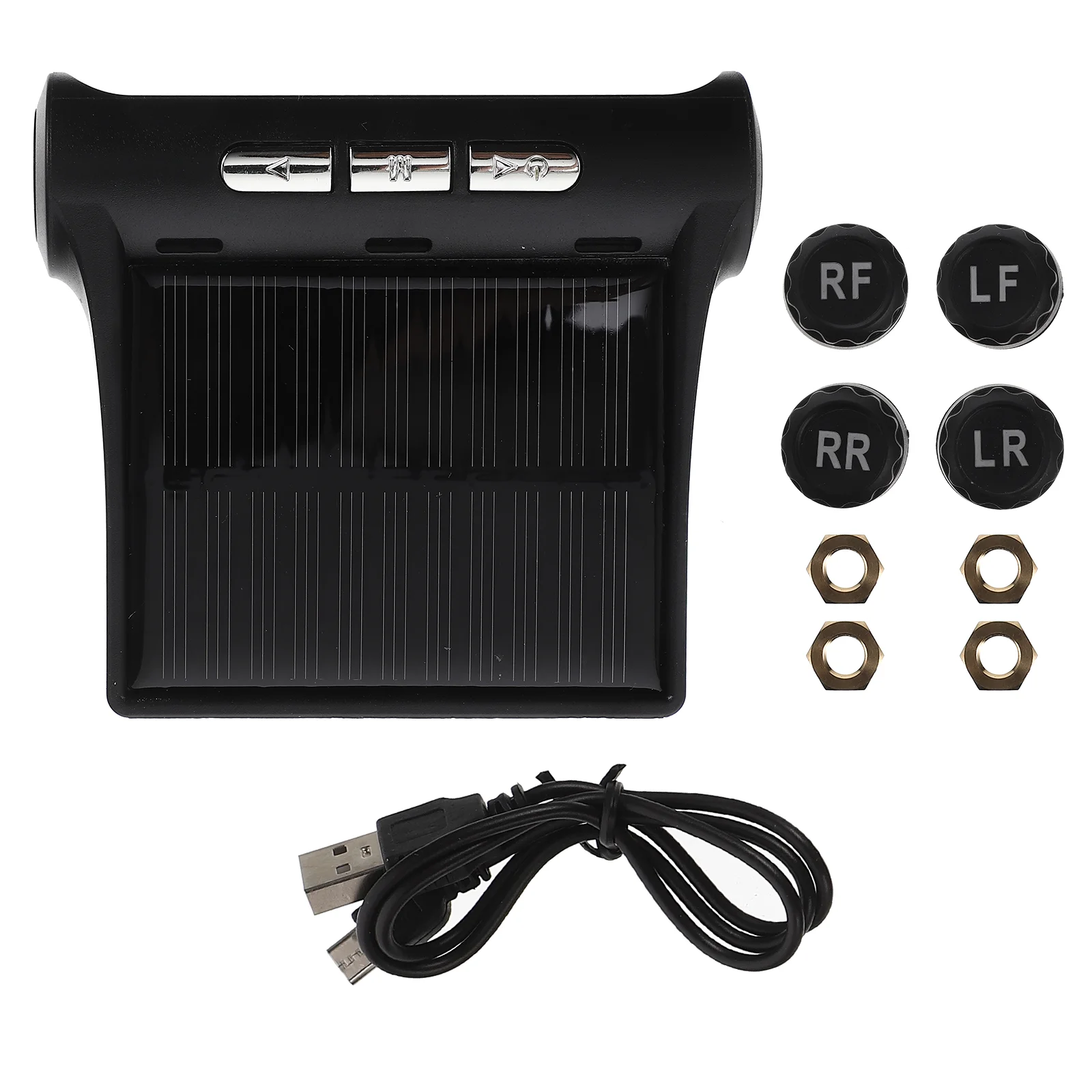 1pc Car Tire Pressure Monitor Wireless Monitor System Tire Pressure Sensor for Car Solar Tire Pressure Monitoring
1pc Car Tire Pressure Monitor Wireless Monitor System Tire Pressure Sensor for Car Solar Tire Pressure Monitoring