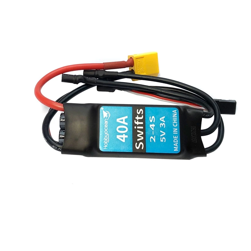 Лидер продаж, Hobbyocean 40A ESC контроллер скорости XT60 разъем для радиоуправляемого FPV квадрокоптера, Ру самолетов, вертолета, дрона, запасные част...
Лидер продаж, Hobbyocean 40A ESC контроллер скорости XT60 разъем для радиоуправляемого FPV квадрокоптера, Ру самолетов, вертолета, дрона, запасные част...