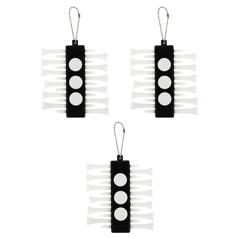 3Pcs Plastic Tee Holders Portable Tees Professional Golfs Tees Golfs Supply
3Pcs Plastic Tee Holders Portable Tees Professional Golfs Tees Golfs Supply