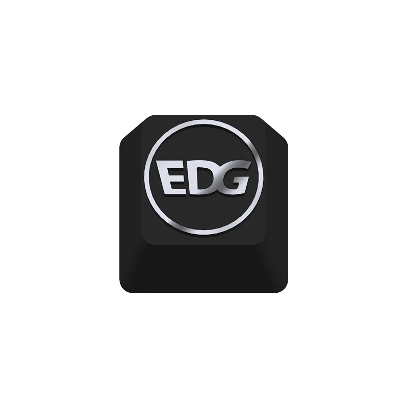

Keystone Keycap для механической клавиатуры LOL EDG Game аниме тема черный цвет цинковый алюминиевый сплав металл персонализированный ПК