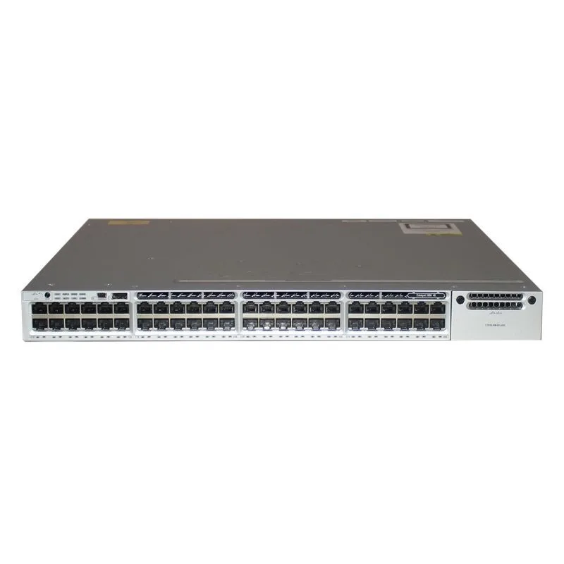 48 port gigabit managed network POE Switch C9200L-48P-4X-E
48 port gigabit managed network POE Switch C9200L-48P-4X-E