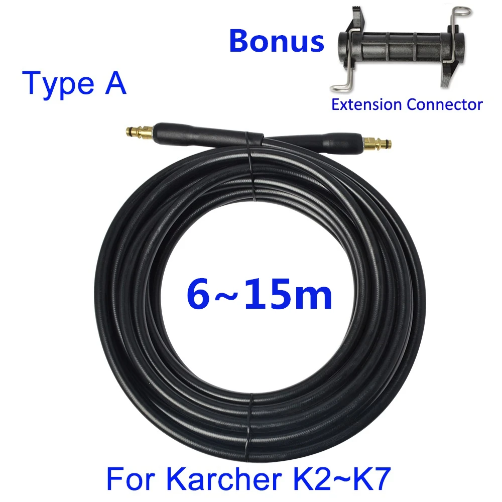 6~15m High Pressure Washer Hose Water Cleaning Hose Pipe Cord Car Washer Extension Hose High Pressure Plastic Hose for Bosch
6~15m High Pressure Washer Hose Water Cleaning Hose Pipe Cord Car Washer Extension Hose High Pressure Plastic Hose for Bosch