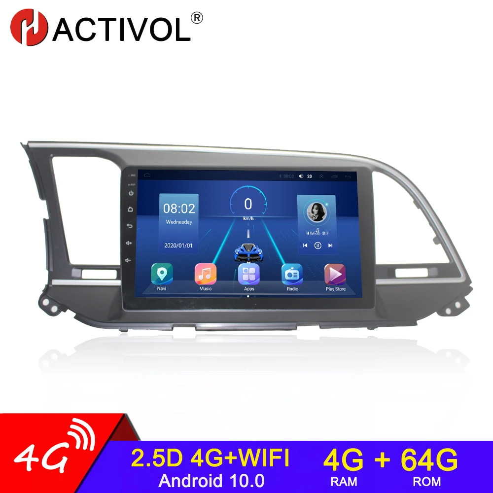 4G+64G Android 10 2 din Car Radio For Hyundai Elantra 6 2016 - 2018 Android 4G Car radio gps auto Multimedia car audio carplay
4G+64G Android 10 2 din Car Radio For Hyundai Elantra 6 2016 - 2018 Android 4G Car radio gps auto Multimedia car audio carplay