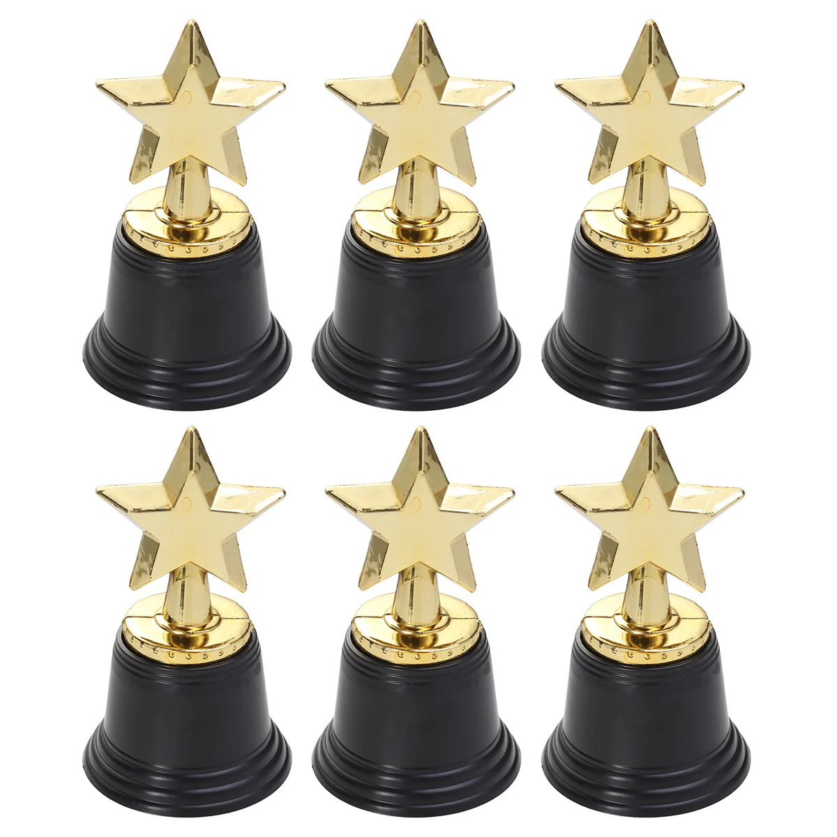 6pcs Golden Award Star Trophy Reward Prizes for Party Celebrations Ceremony Appreciation Gift Awards
6pcs Golden Award Star Trophy Reward Prizes for Party Celebrations Ceremony Appreciation Gift Awards