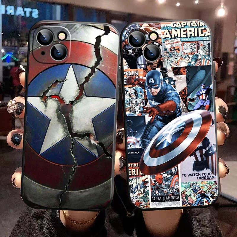Marvel Avenger Logo For iPhone 14 13 12 11 Pro Mini X XR XS Max SE 7 8 Plus Phone Case Funda Cases Coque Liquid Silicon TPU
Marvel Avenger Logo For iPhone 14 13 12 11 Pro Mini X XR XS Max SE 7 8 Plus Phone Case Funda Cases Coque Liquid Silicon TPU