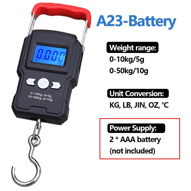 Подвесные весы TELEHILL 50 кг/5 г
Подвесные весы TELEHILL 50 кг/5 г