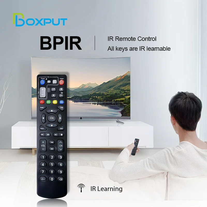 Универсальный пульт дистанционного управления BPIR для телевизора LG/Samsung smart TV с функцией обучения
Универсальный пульт дистанционного управления BPIR для телевизора LG/Samsung smart TV с функцией обучения