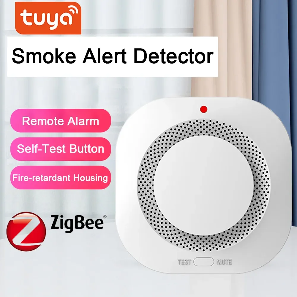 NEW Zigbee Intelligent Wireless Smoke Detection Device 360 ° Induction Home Smoke Alert Detector Sound Light Alarm APP Control
NEW Zigbee Intelligent Wireless Smoke Detection Device 360 ° Induction Home Smoke Alert Detector Sound Light Alarm APP Control