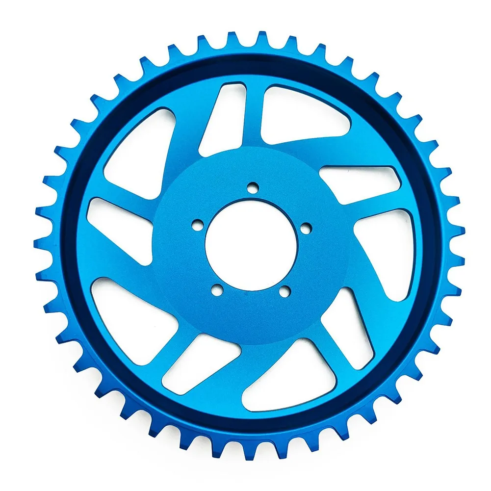 Electric Bicycle 42T Chain Ring Offset Correction For BAFANG BBS01 BBS02 Aluminum Alloy E-bike Chain Wheel Accessories
Electric Bicycle 42T Chain Ring Offset Correction For BAFANG BBS01 BBS02 Aluminum Alloy E-bike Chain Wheel Accessories